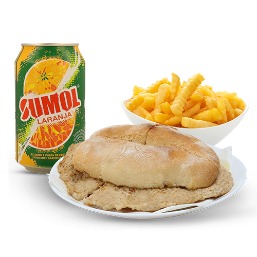 Menu Bifana